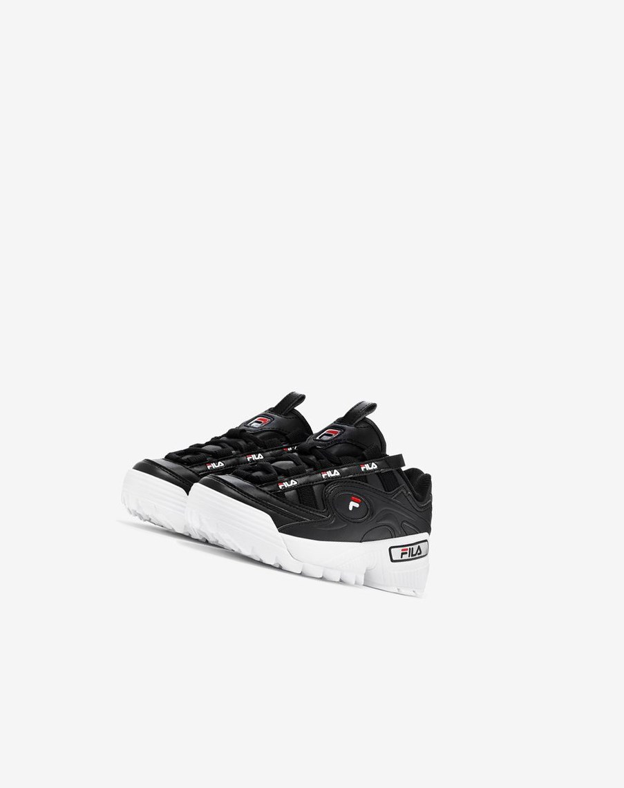 Fila D-formation Sneakers Czarne Czerwone Białe | QWMPZ-5349