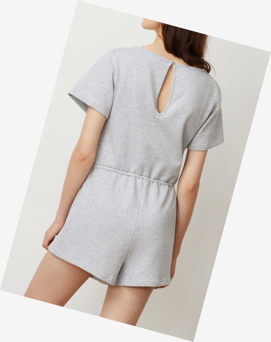 Fila Delaney Romper Ltgreymarl | QAPIR-9203