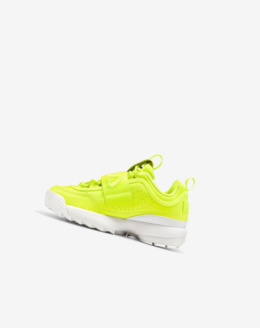 Fila Disruptor 2 Applique Sneakers Żółte Żółte Białe | LRBHK-4831