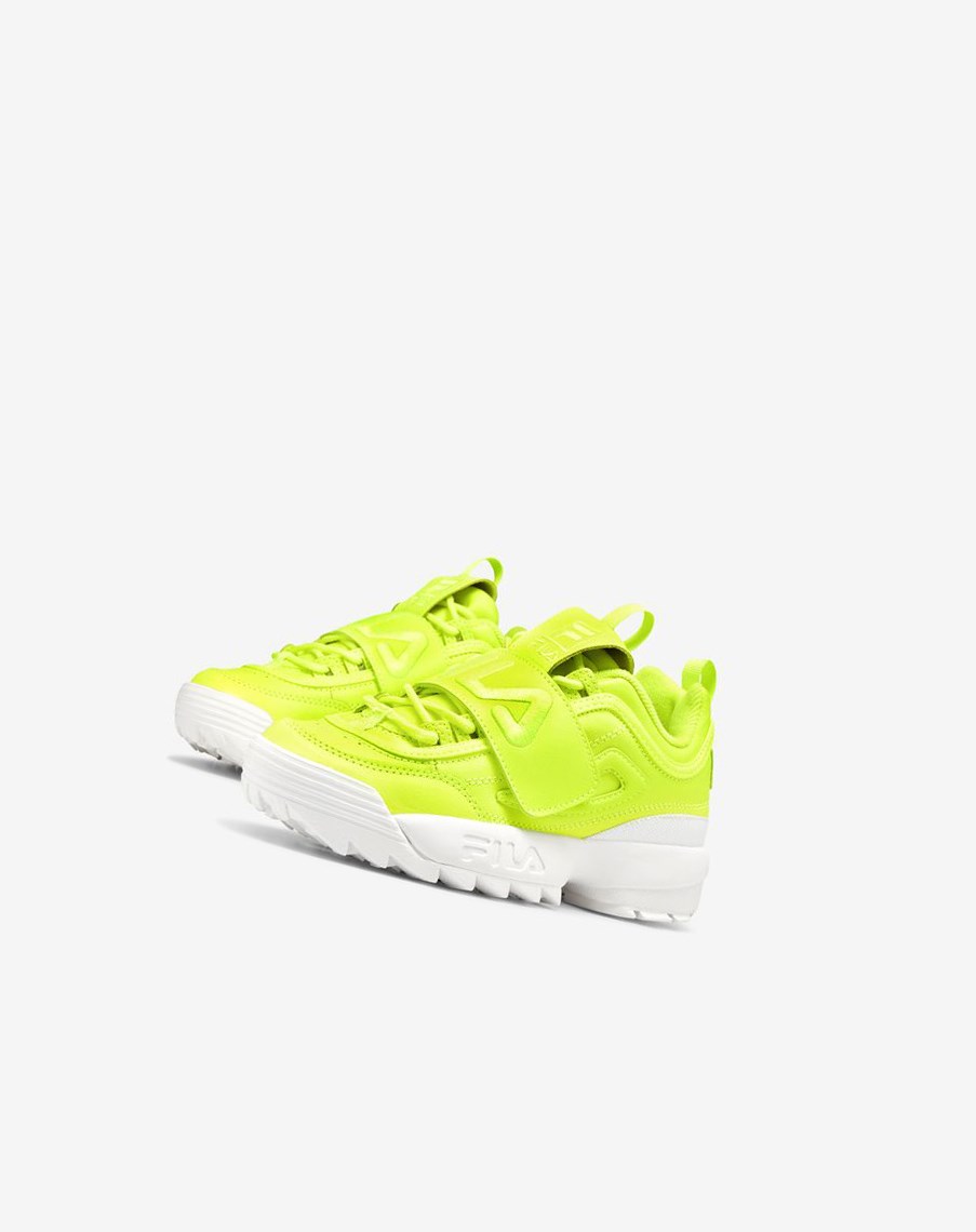 Fila Disruptor 2 Applique Sneakers Żółte Żółte Białe | LRBHK-4831