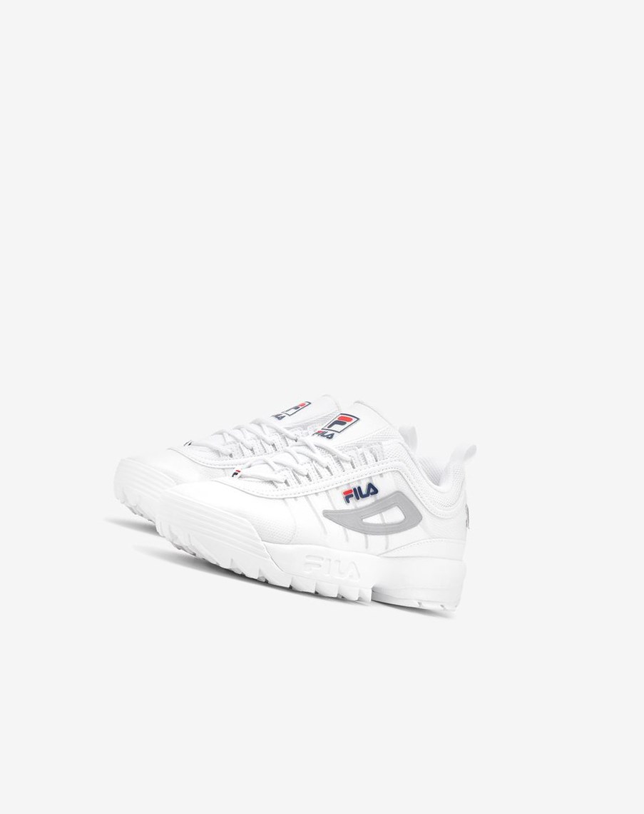 Fila Disruptor 2 Monomesh Chunky Sneakers Wht/Fnvy/Fred | SNDBV-7140