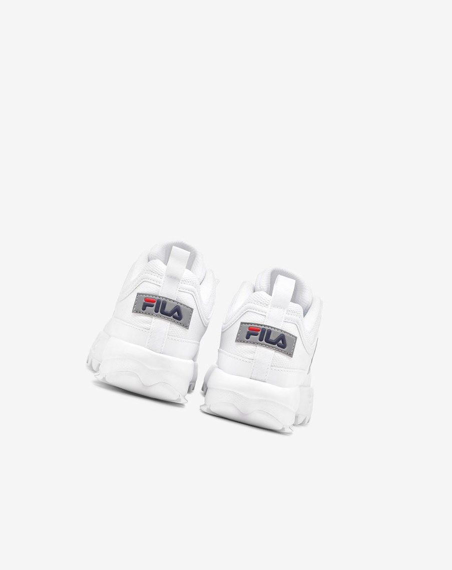 Fila Disruptor 2 Monomesh Chunky Sneakers Wht/Fnvy/Fred | XLRKY-3780