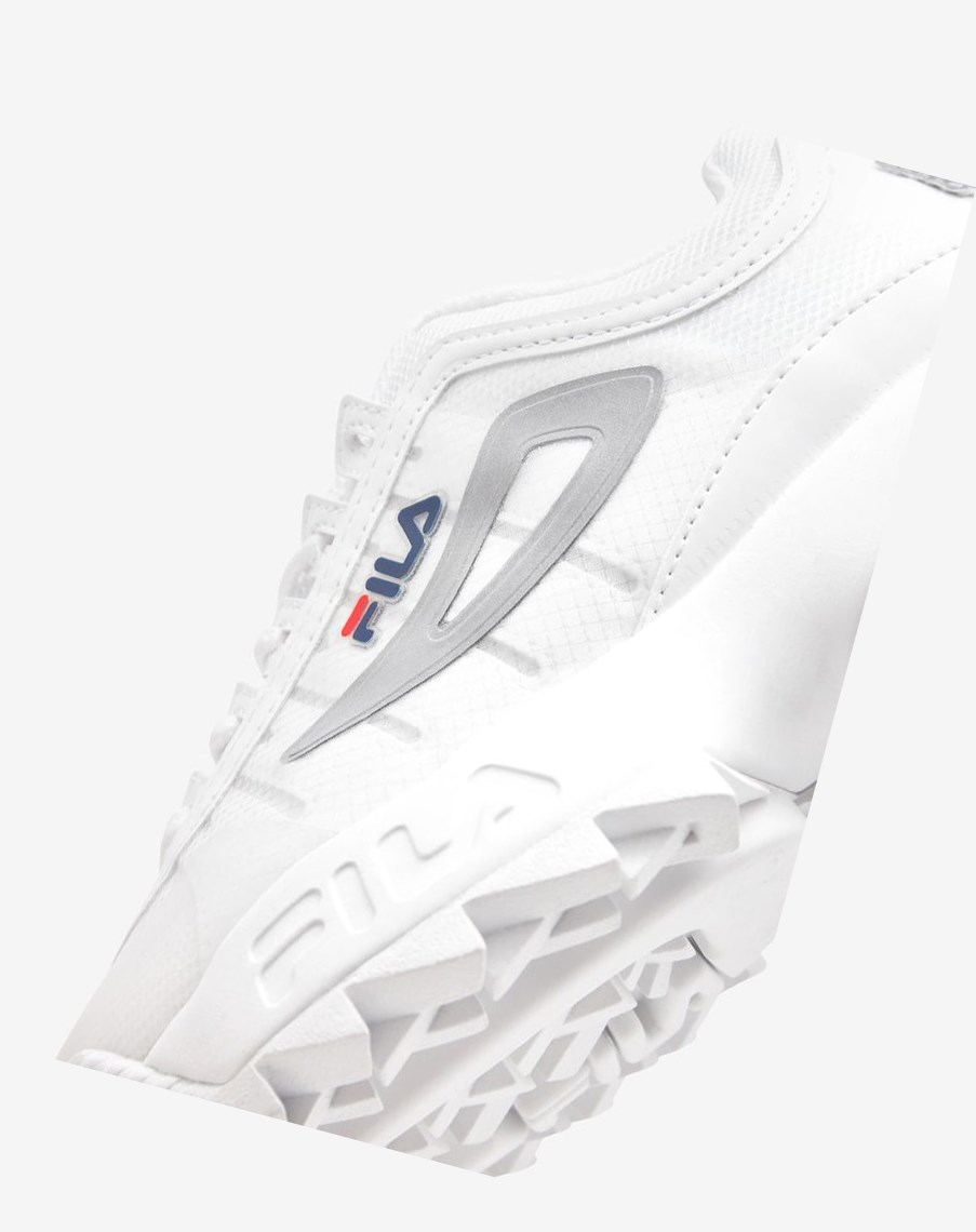 Fila Disruptor 2 Monomesh Chunky Sneakers Wht/Fnvy/Fred | XLRKY-3780