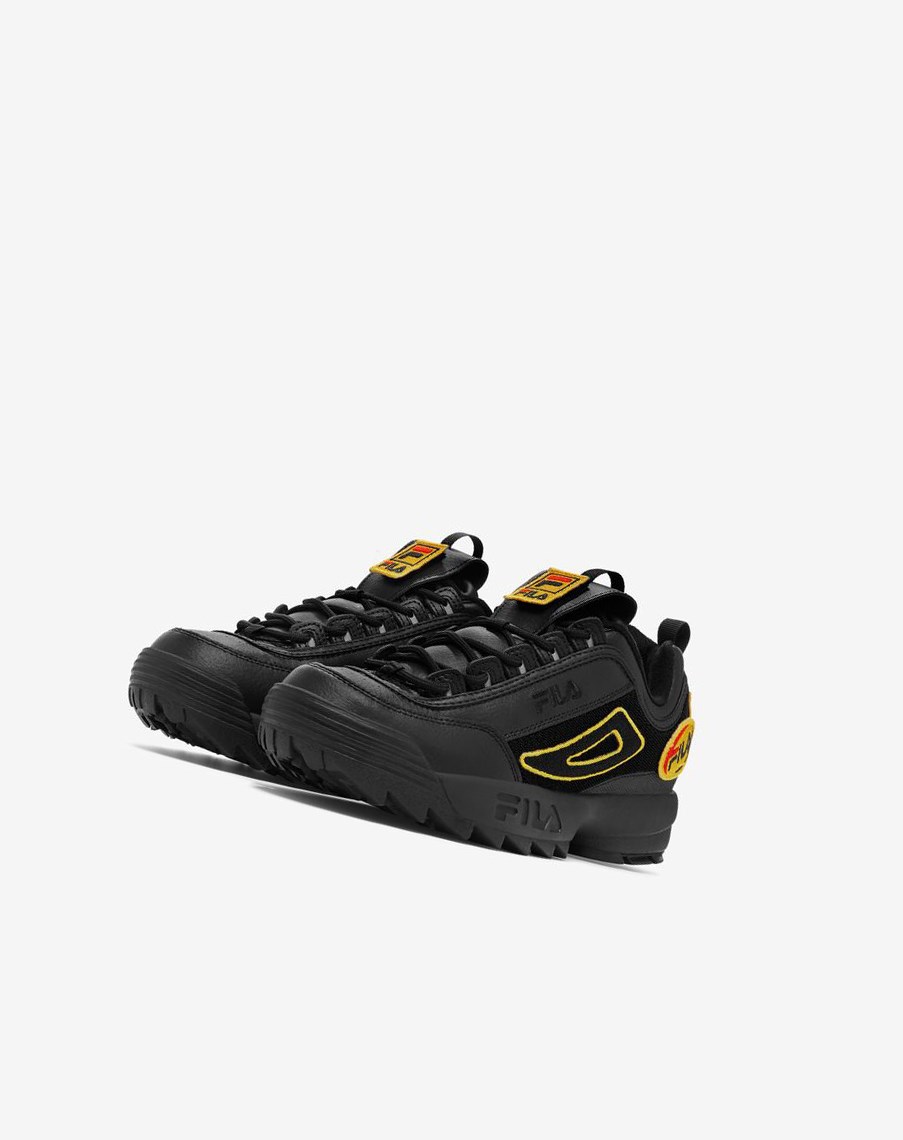 Fila Disruptor 2 Patches Sneakers Czarne | MISXY-6425