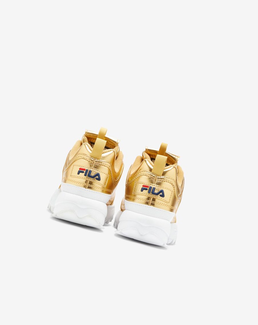 Fila Disruptor 2 Premium Metallic Sneakers Mgld/Mgld/Wht | EOSNA-4287