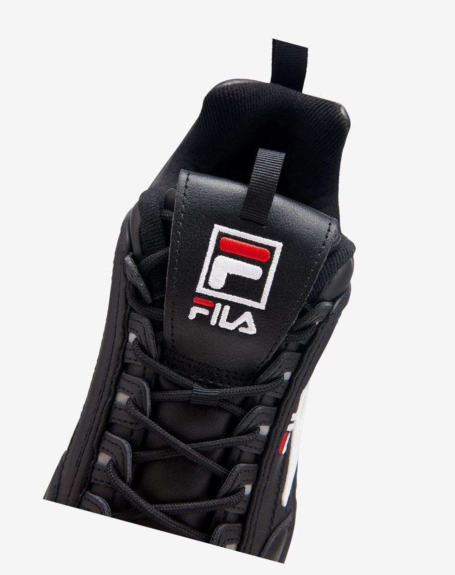 Fila Disruptor 2 Premium Sneakers Czarne Białe Czerwone | IWNCY-0831