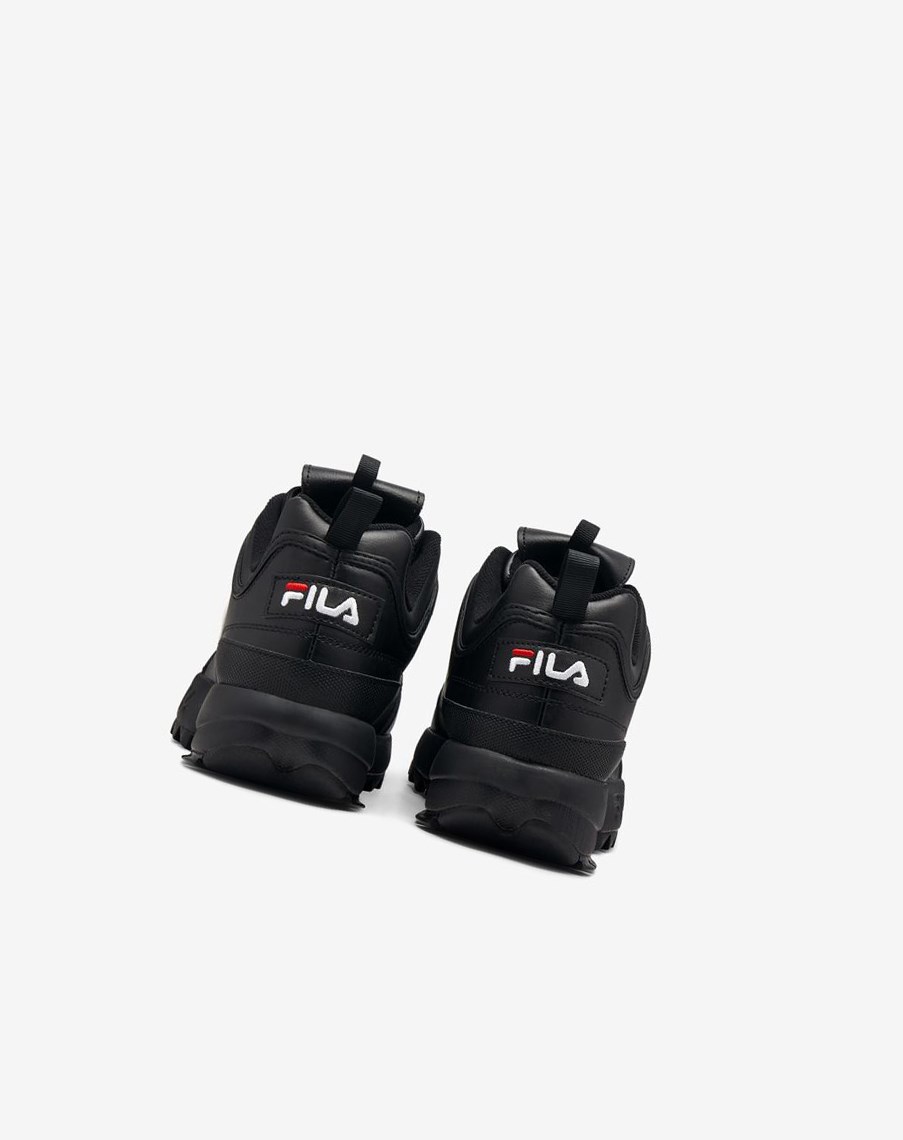 Fila Disruptor 2 Premium Sneakers Czarne Białe Czerwone | IWNCY-0831