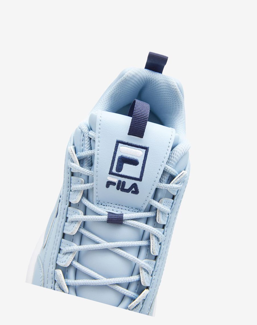 Fila Disruptor 2 Premium Sneakers Niebieskie Białe | CDKRM-1987