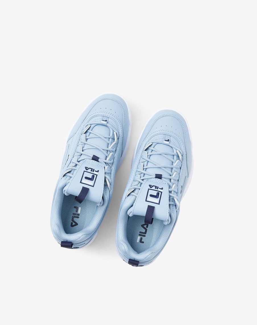 Fila Disruptor 2 Premium Sneakers Niebieskie Białe | CDKRM-1987