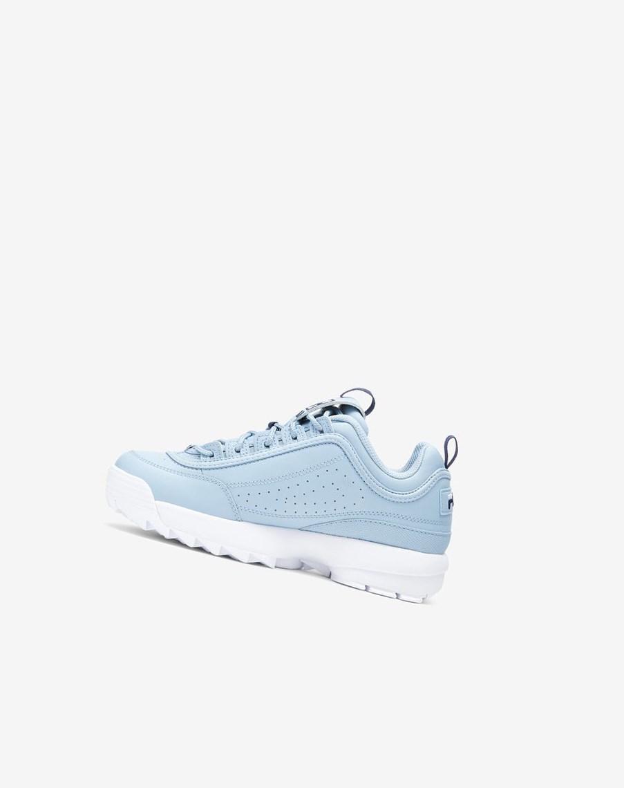 Fila Disruptor 2 Premium Sneakers Niebieskie Białe | OFKQA-2397