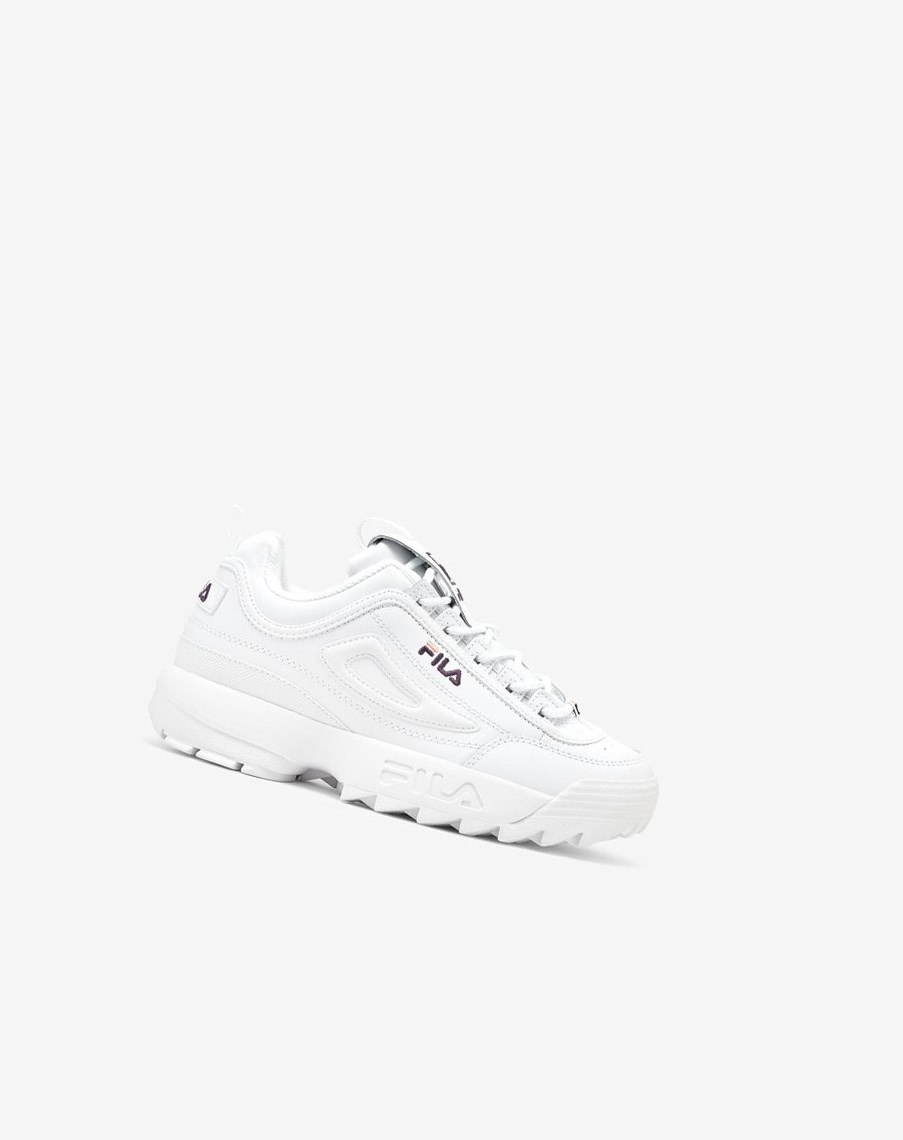 Fila Disruptor 2 Premium Sneakers Wht/Cado/Ggrp | CEPYF-8376