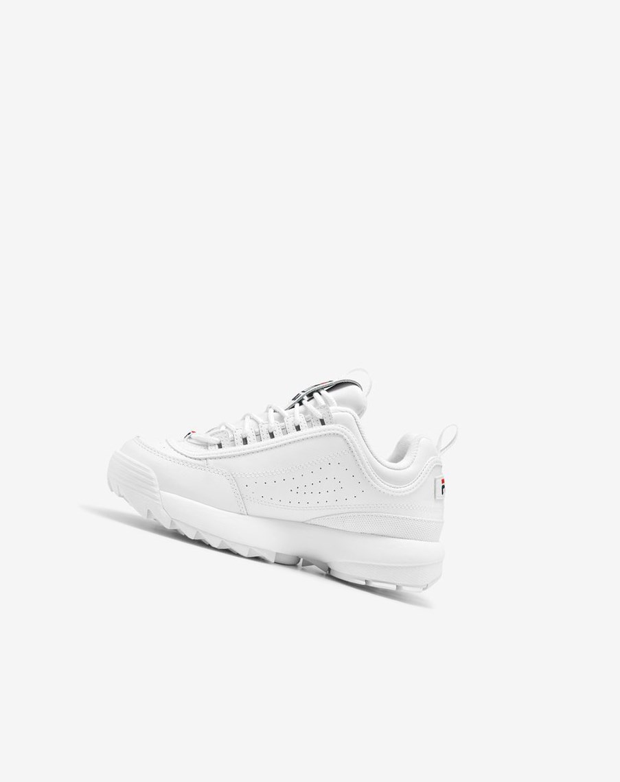 Fila Disruptor 2 Sneakers Białe Granatowe Czerwone | TUYNI-0751