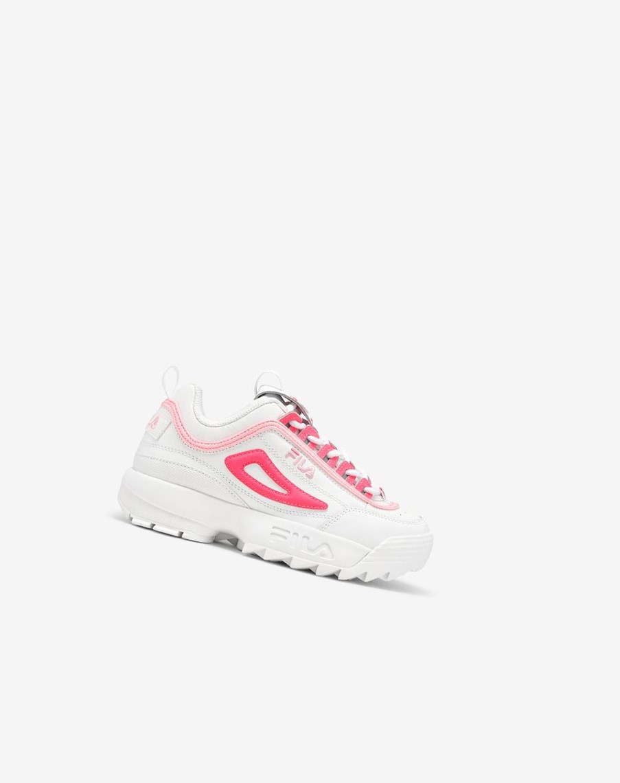 Fila Disruptor 2 Sneakers Białe Różowe | DFBKG-5267