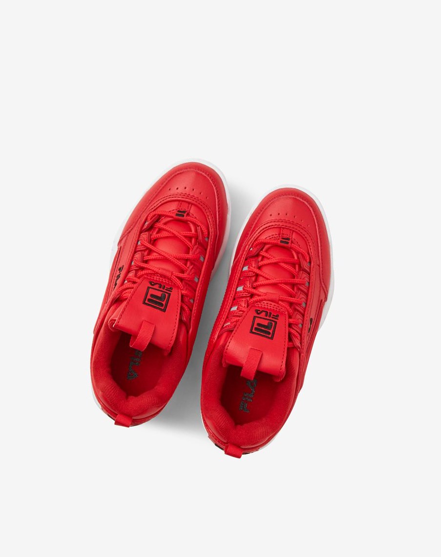 Fila Disruptor 2 Sneakers Czerwone Białe Czarne | DESJO-8754