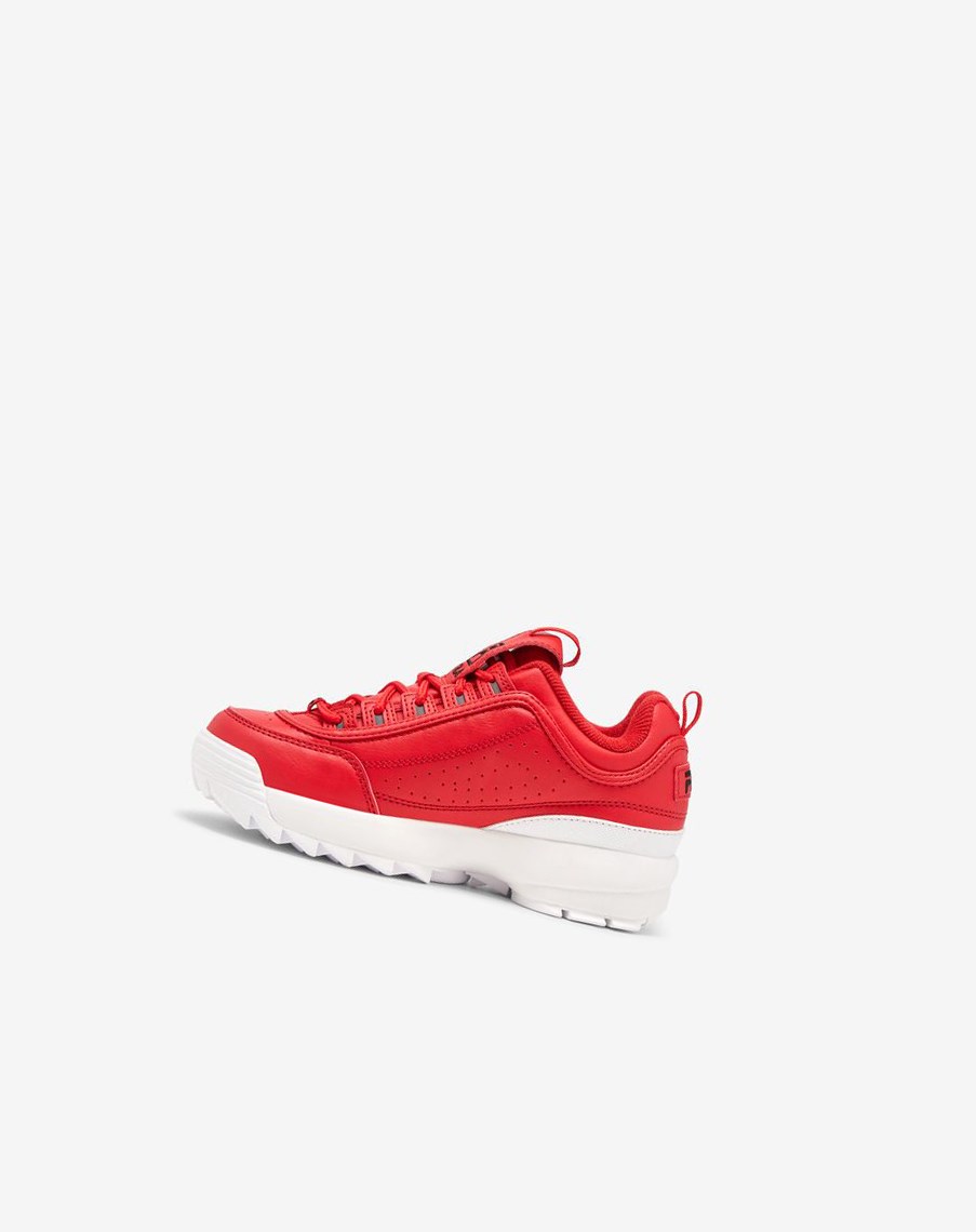 Fila Disruptor 2 Sneakers Czerwone Białe Czarne | NGWUO-3286