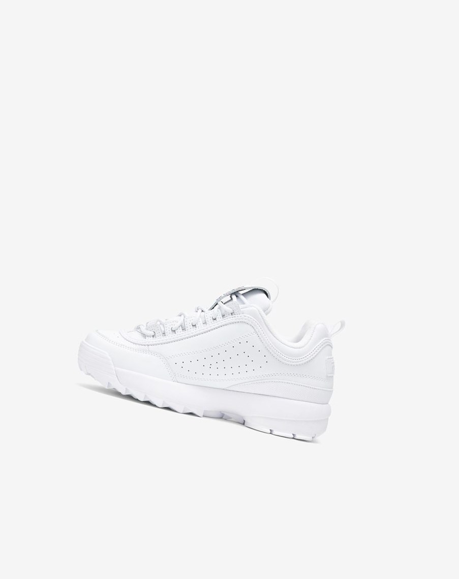 Fila Disruptor 2 Stripe Midsole Sneakers Białe Niebieskie | QTXSD-9023