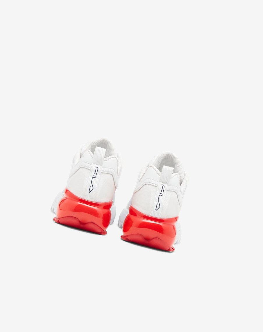 Fila Disruptor 2a Sneakers Białe Granatowe Czerwone | RDBUN-4283