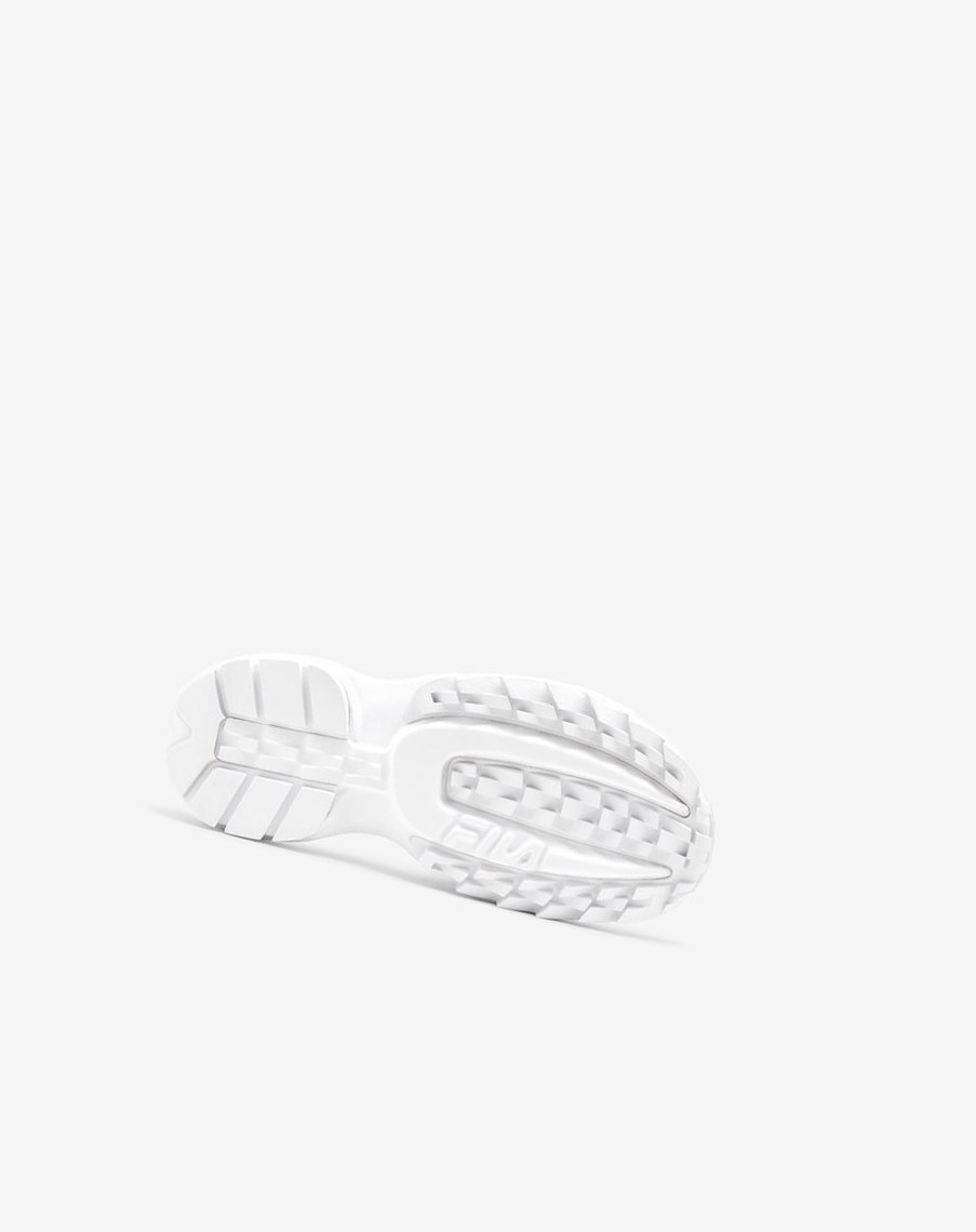 Fila Disruptor Bold Klapki Klapki Sandals Białe Granatowe Czerwone | NGIJO-7481