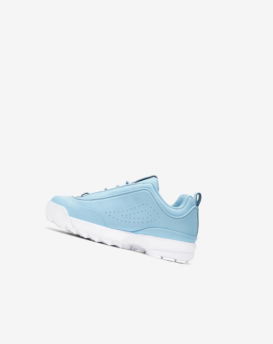 Fila Disruptor Zero Chunky Sneakers Niebieskie Niebieskie Białe | UEXZI-7326