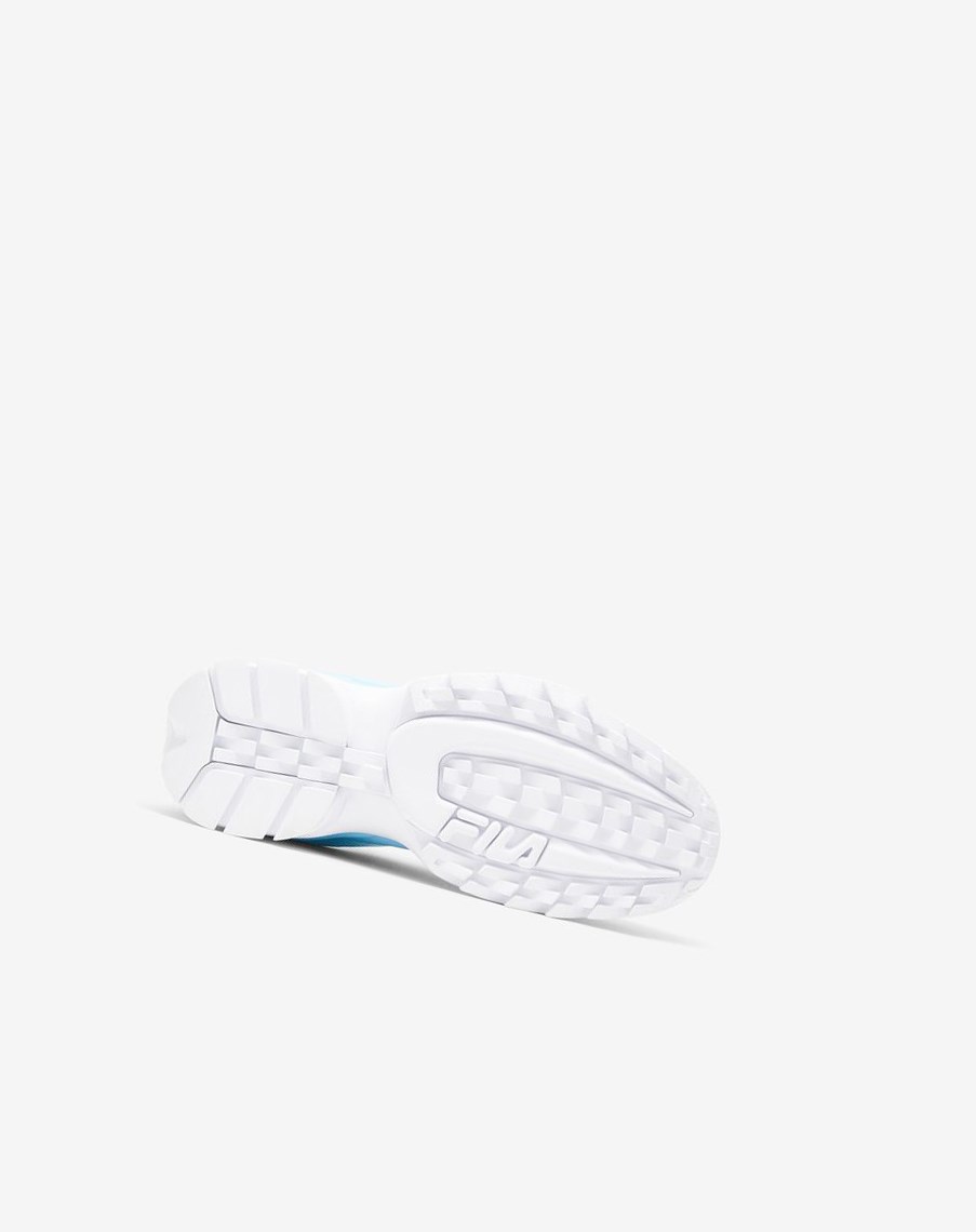 Fila Disruptor Zero Chunky Sneakers Niebieskie Niebieskie Białe | UEXZI-7326