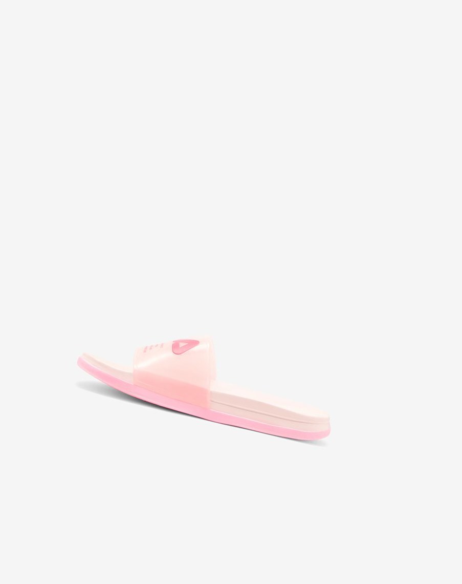 Fila Drifter Luxe Clear Klapki Sandals Różowe | HUQGI-5407