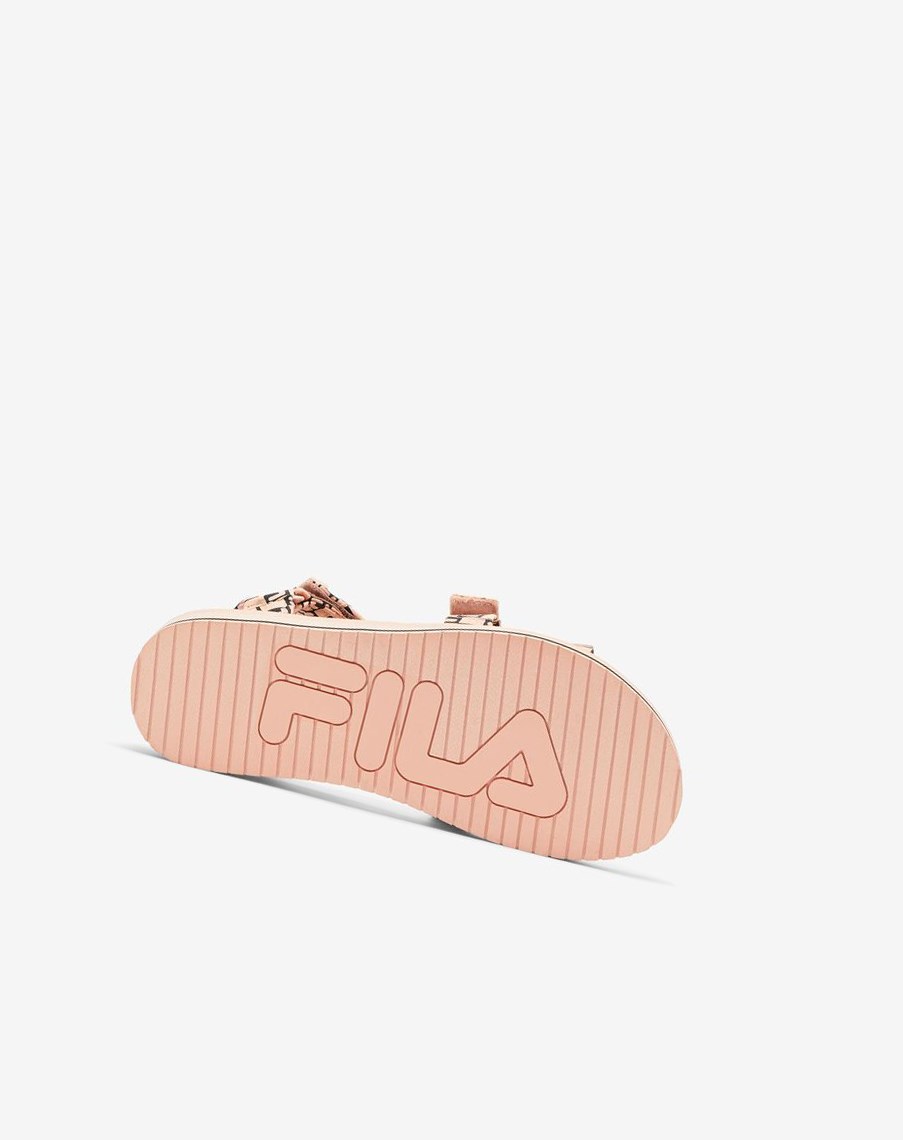 Fila Drifter Ts Bandana Sandals Czarne | ONLYS-0659