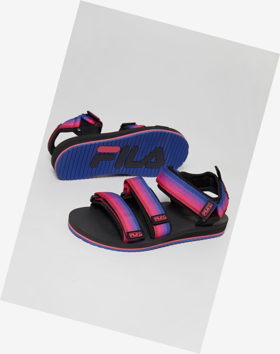 Fila Drifter Ts Tenisa Shoes Blk/Mblu/Scos | HIMGL-9087