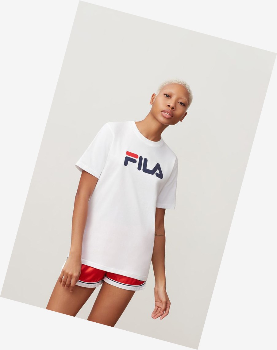 Fila Eagle Tee Wht/Peac/Cred | FHLXD-4269