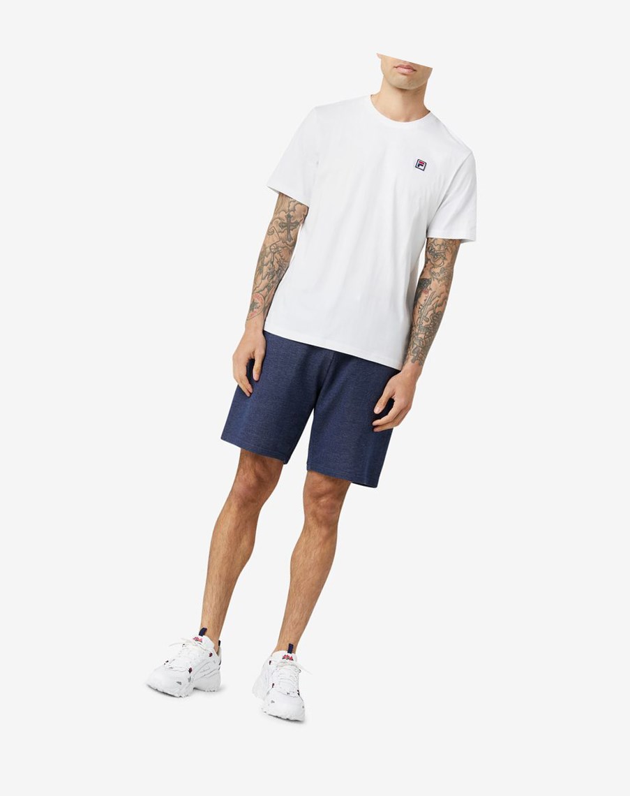 Fila Edgecumbe Krótkie Sleeve Tee Białe Zielone | MHAIX-6437