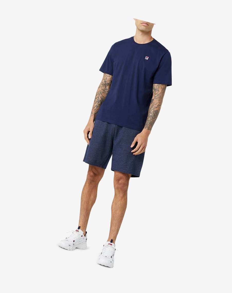 Fila Edgecumbe Krótkie Sleeve Tee Białe | MSPFD-1623