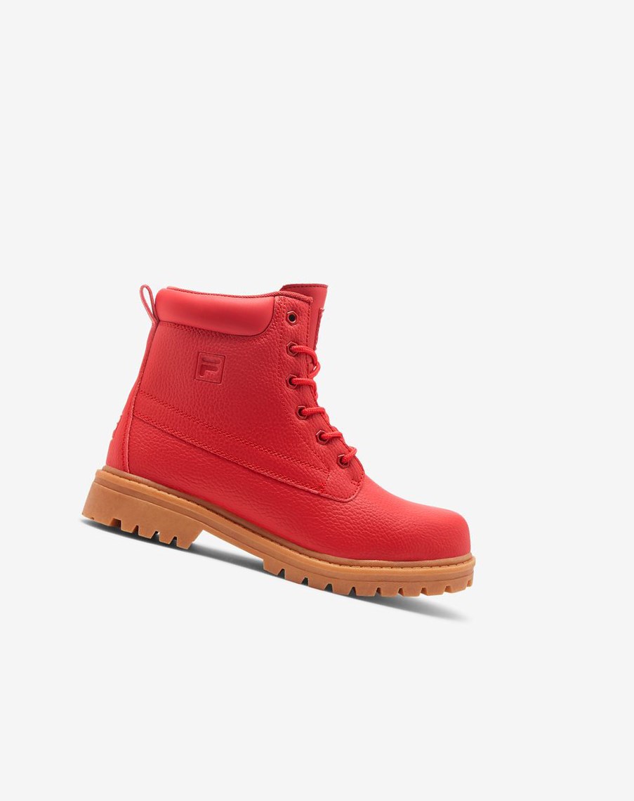 Fila Edgewater 12 Pb Boot Boots Czerwone Czerwone | VMTCL-6824