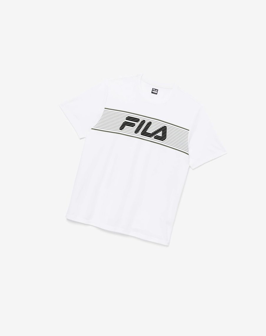 Fila Ehsan Crew Białe Zielone | GREMC-8217