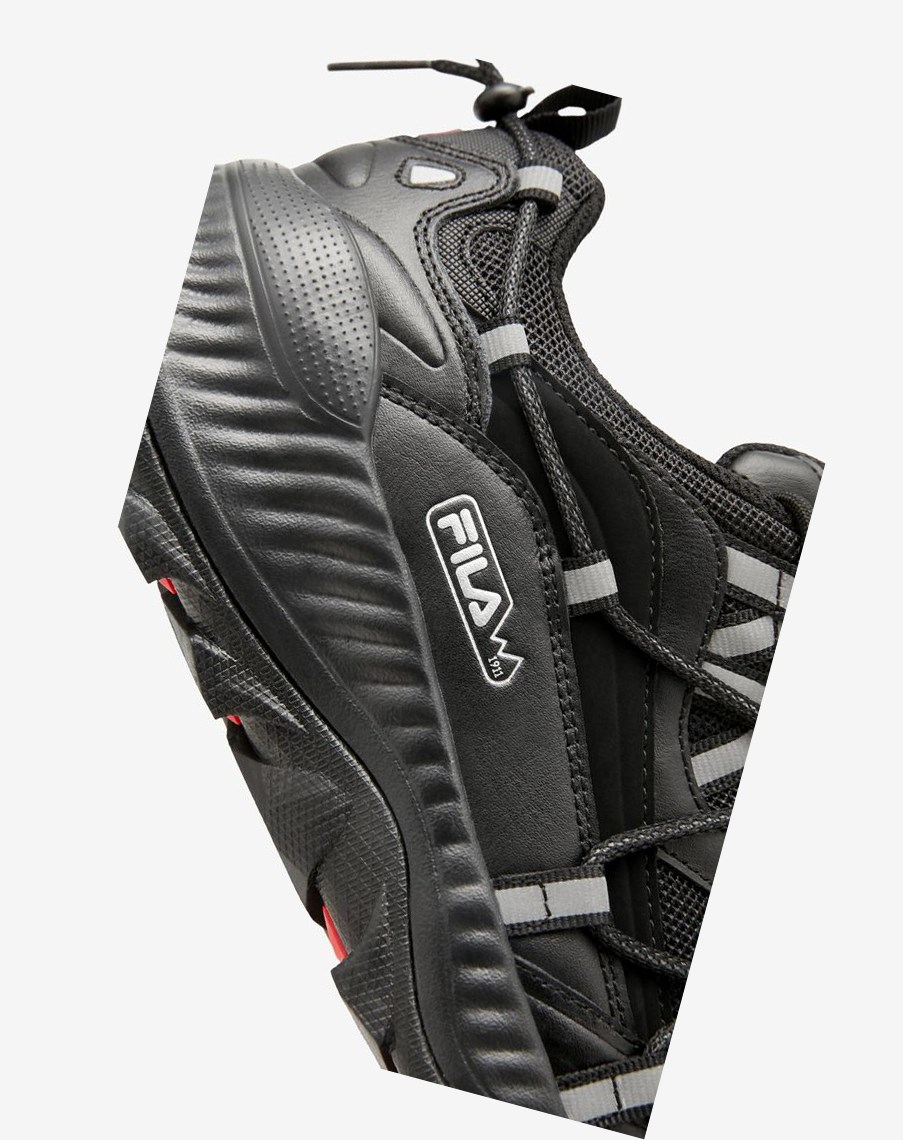 Fila Expeditioner Sneakers Czarne Czarne Białe | PVLIC-6924