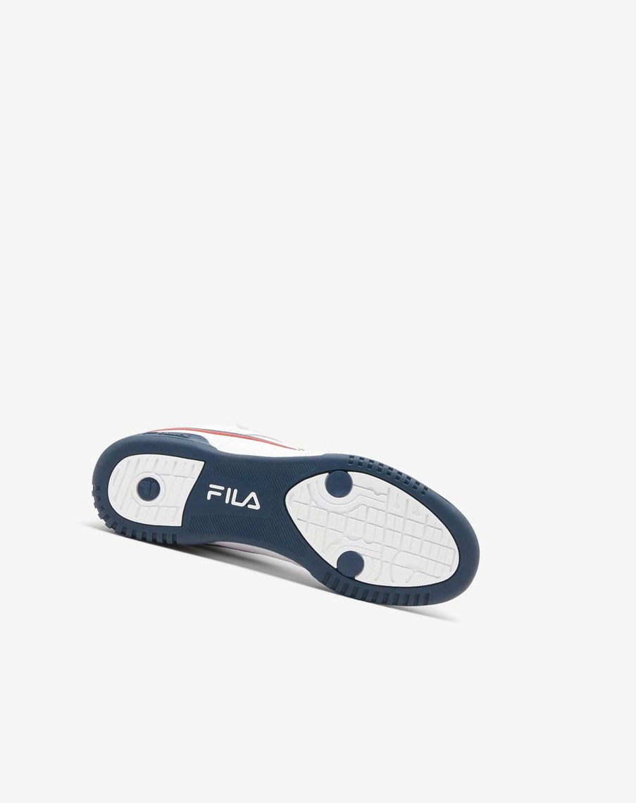 Fila F-13 Sneakers Białe Granatowe Czerwone | RLIWT-6287