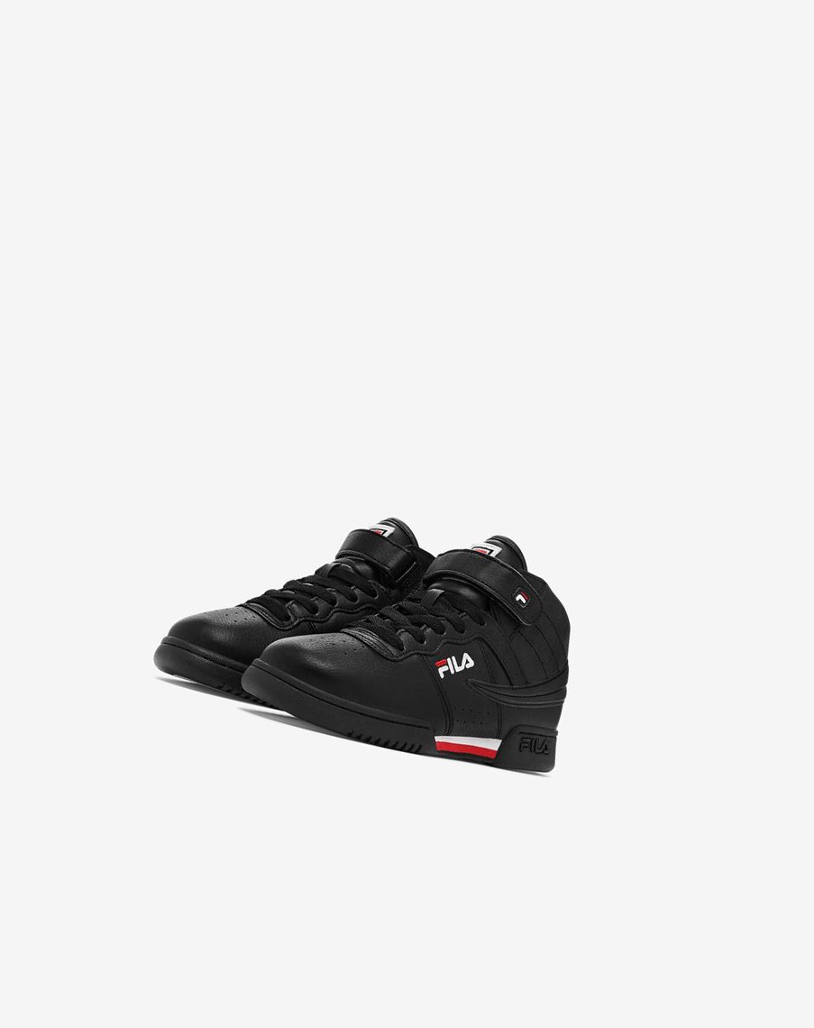 Fila F-13 Sneakers Czarne Białe Czerwone | EHLSM-7486