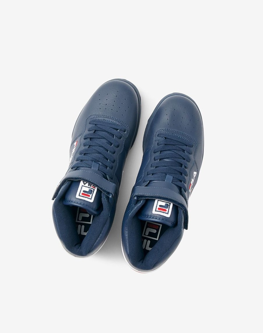 Fila F-13 Sneakers Granatowe Białe Czerwone | QRSAK-4763