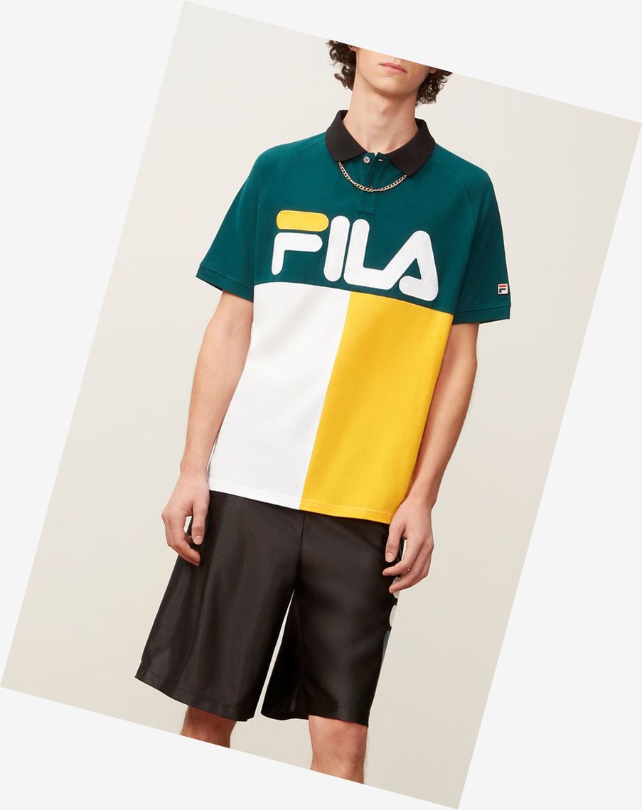 Fila Fellner Polo Atdp/Wht/Citr | ATWXH-3105