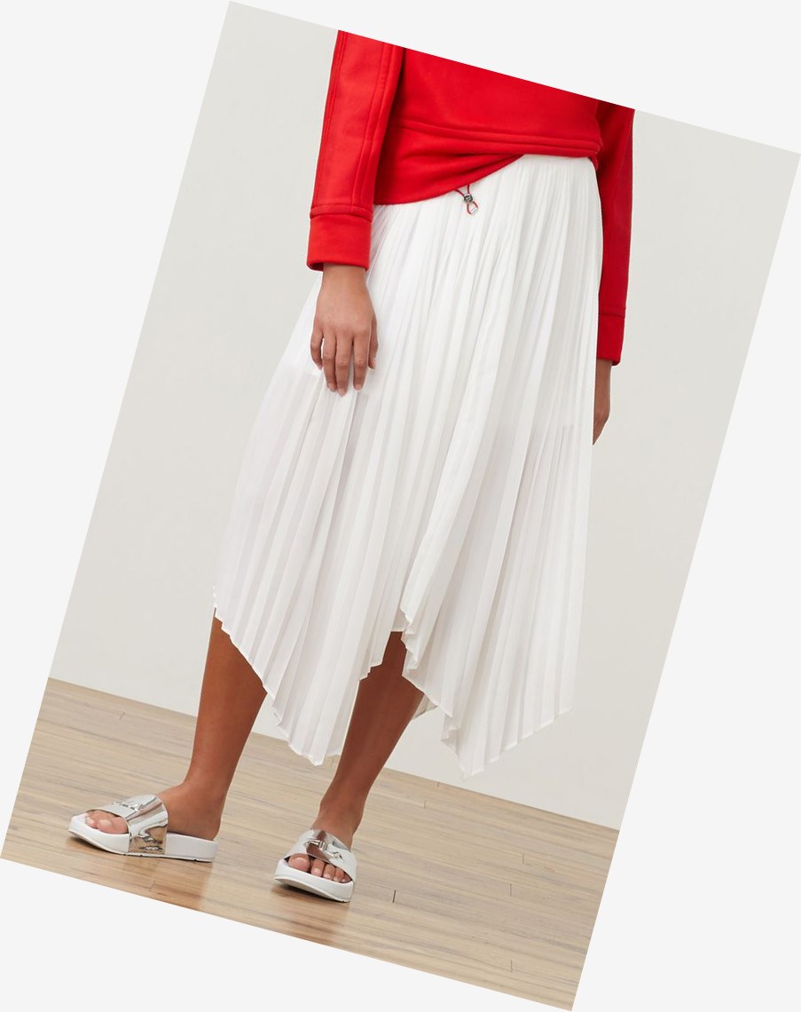 Fila Fila Milano Chiffon Skirt Off-white | PDGVF-6234