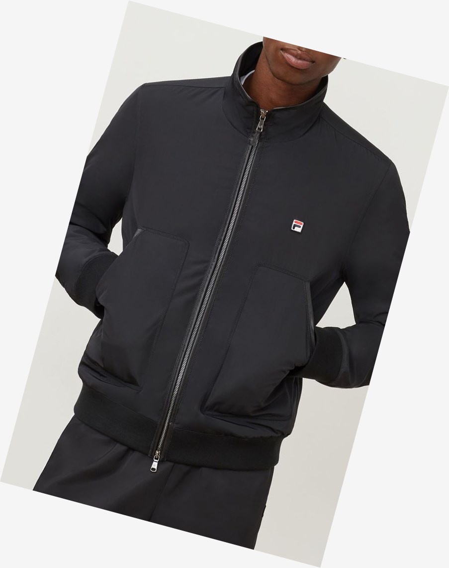 Fila Fila Milano Woven Jacket Czarne | IFKSJ-4572