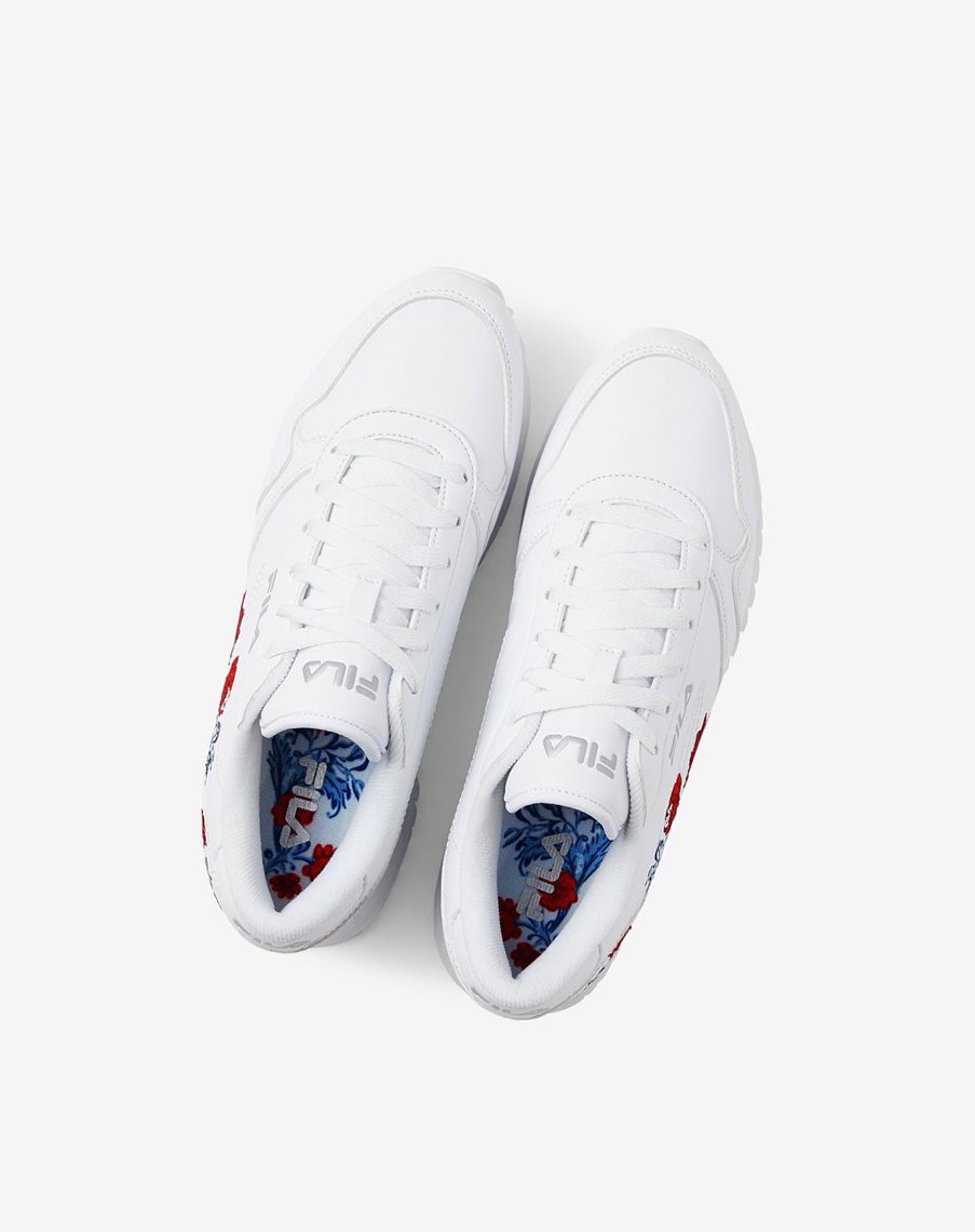 Fila Fila Orbit Flower Sneakers Białe Białe Białe | TFWQU-4028