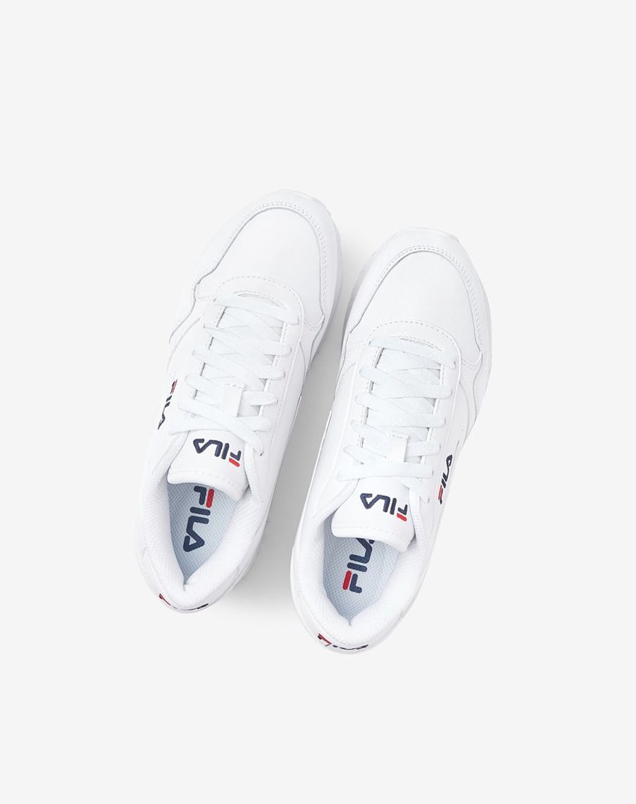 Fila Fila Orbit Sneakers Białe Granatowe Czerwone | WEDJX-0945