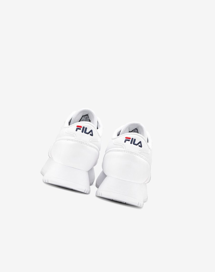 Fila Fila Orbit Sneakers Białe Granatowe Czerwone | WEDJX-0945