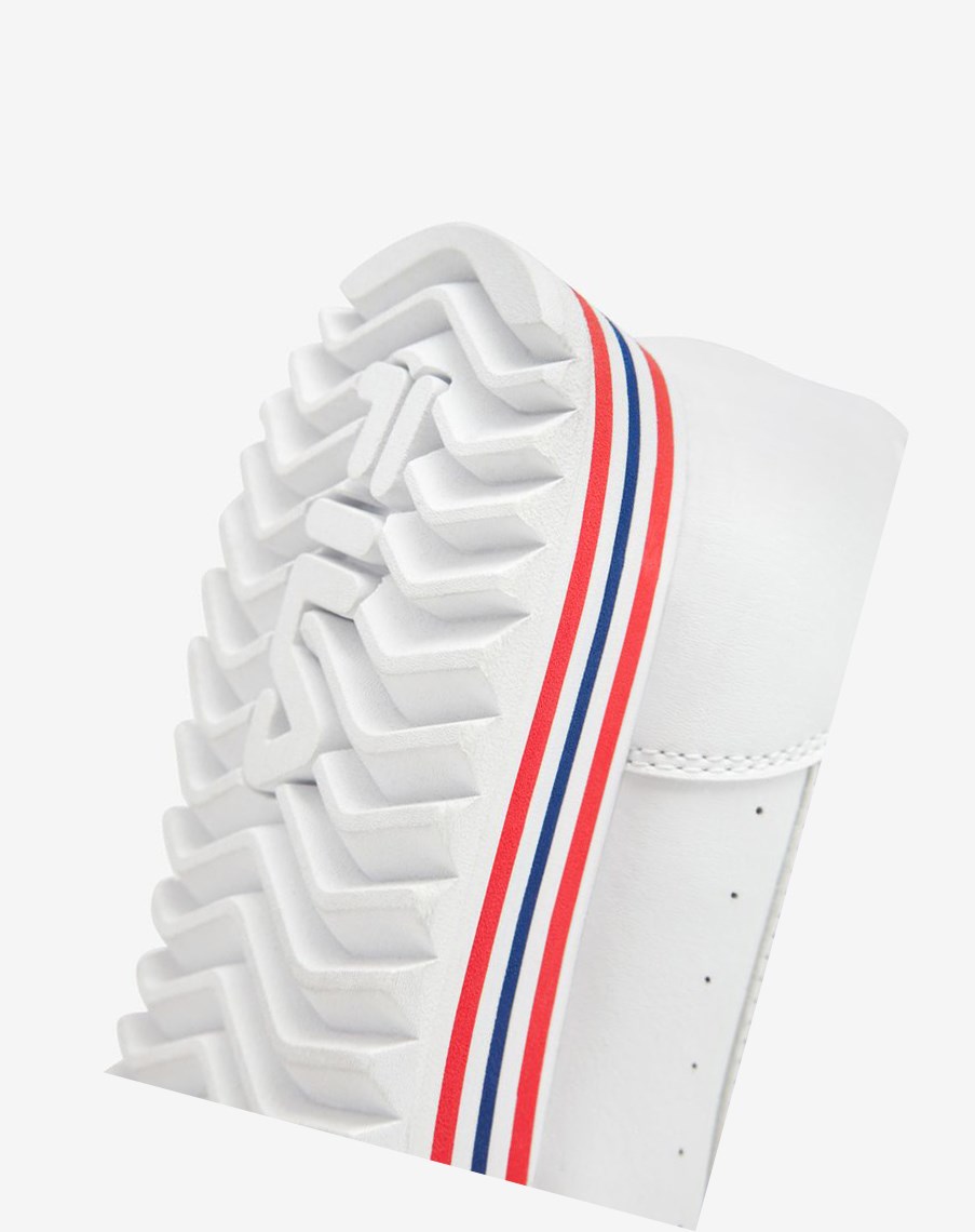 Fila Fila Orbit Stripe Sneakers Białe Granatowe Czerwone | ZQOJH-2695