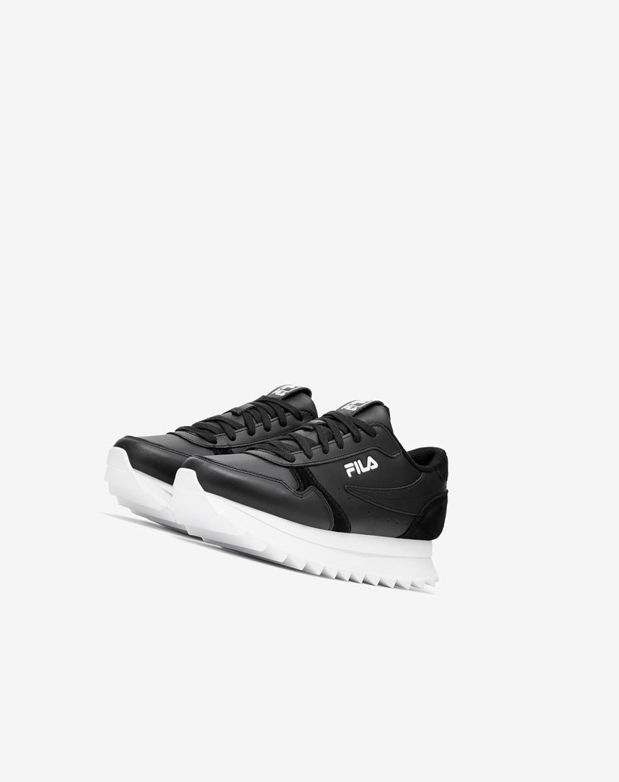 Fila Fila Orbit Zero Sneakers Czarne Czarne Białe | HVNEQ-1457