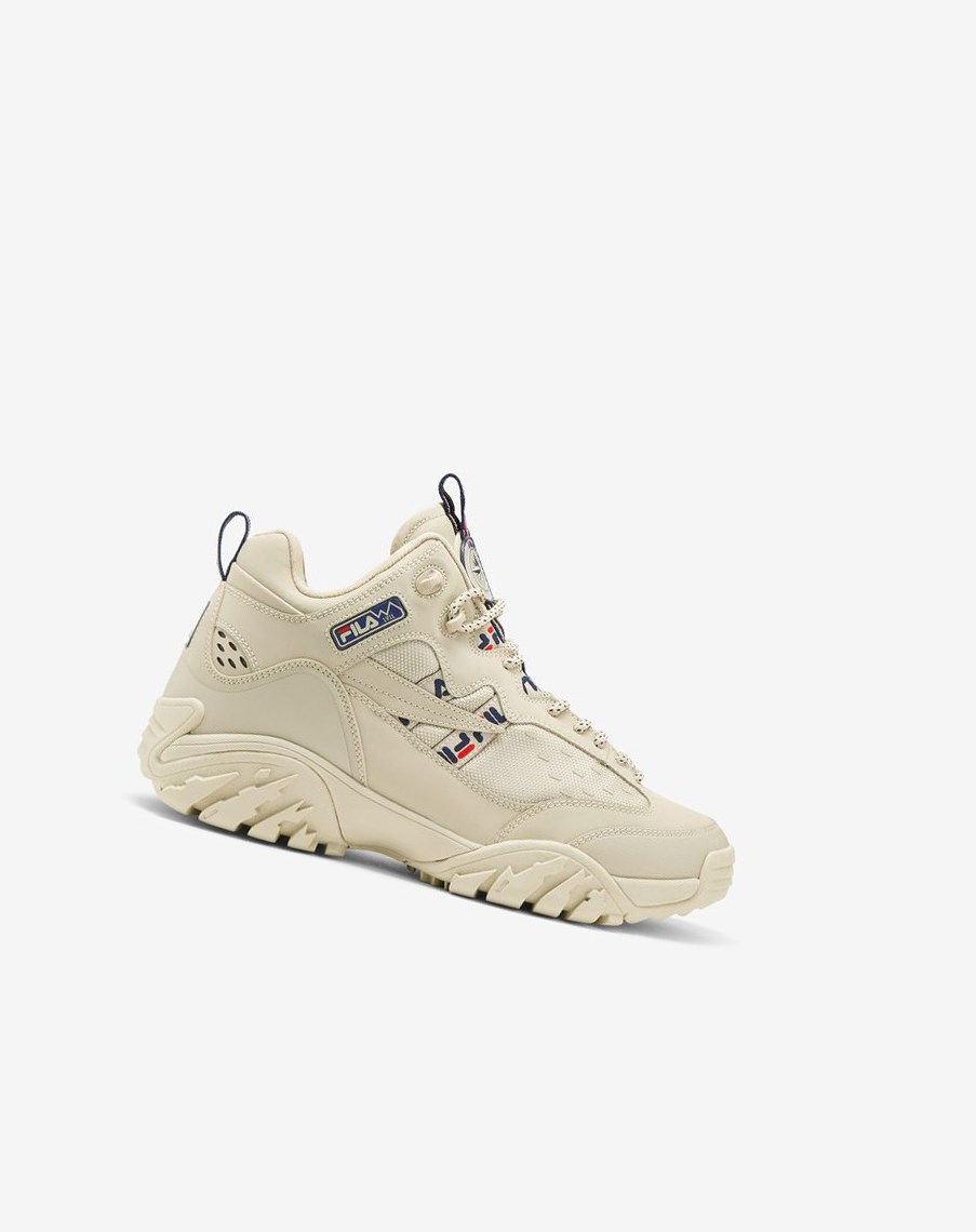 Fila Fixture Cement Sneakers Granatowe Czerwone | HFDPX-0865