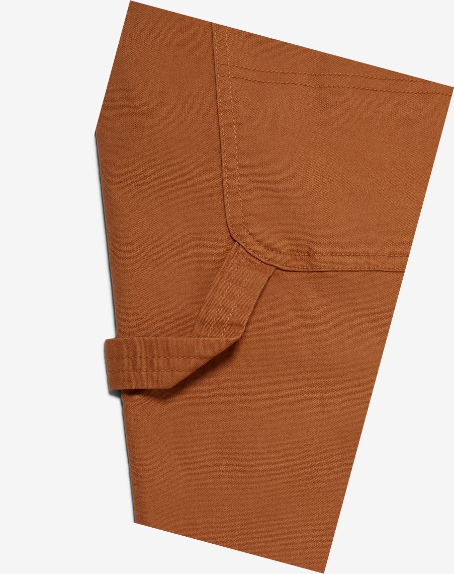 Fila Flannel Podszewką Carpenter Pants - 32 Inseam 971 Chestnut | HSFLB-2845