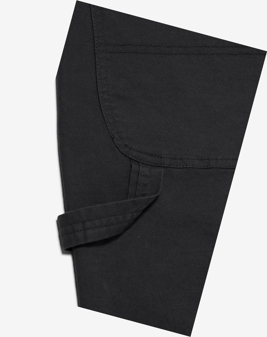 Fila Flannel Podszewką Carpenter Pants - 32 Inseam Czarne | MAUOC-3491