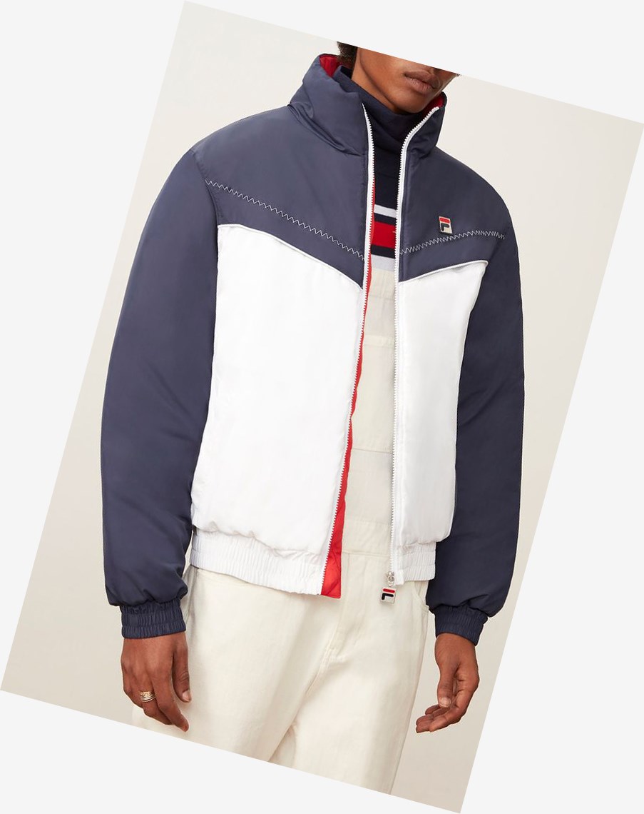 Fila Flynn Archive Puffer Wht/Peac/Cred | MYKBE-9457