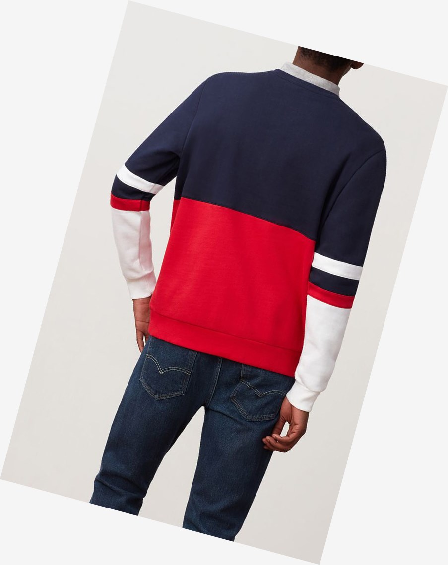 Fila Freddie Sweatshirt Cred/Peac/Wht | CNYTK-3197