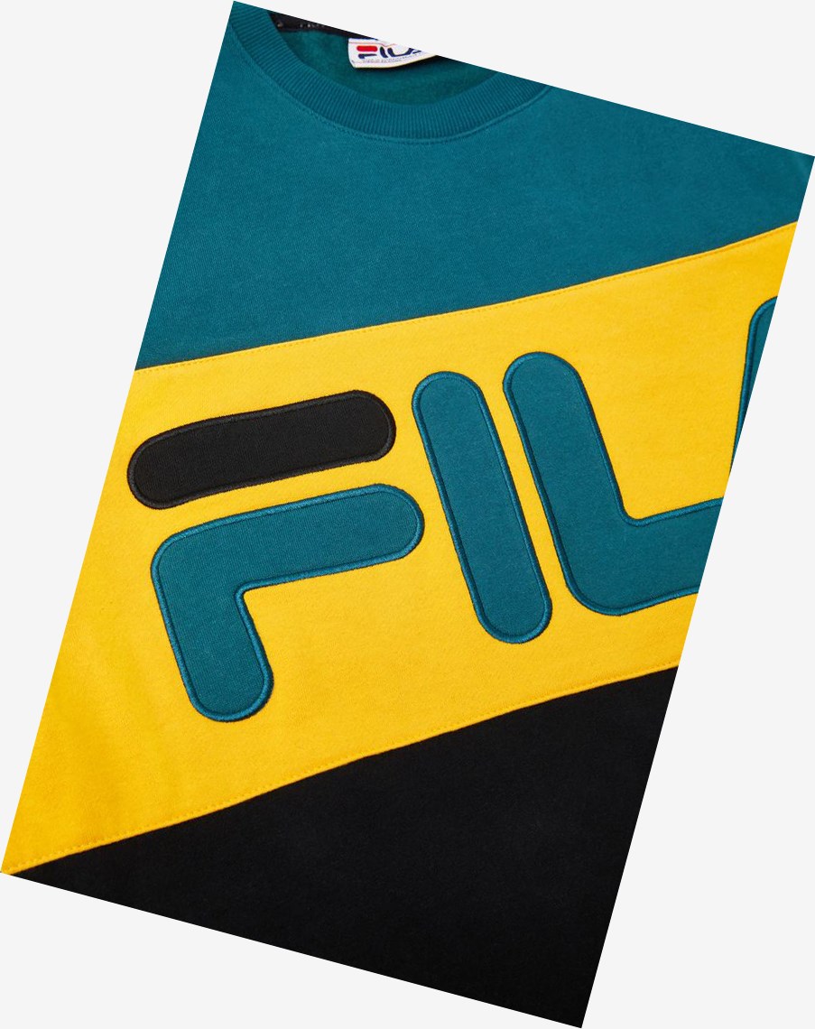 Fila Freddie Sweatshirt Czarne | BWZTE-1952